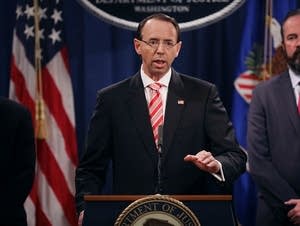 Deputy Attorney General Rod Rosenstein