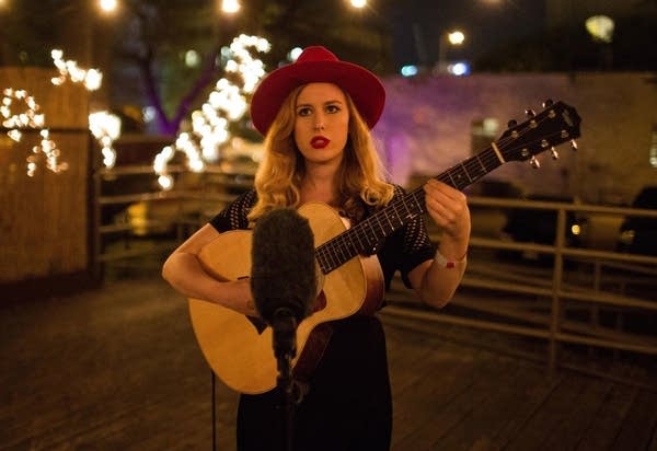 Holly Macve performing at South by Southwest