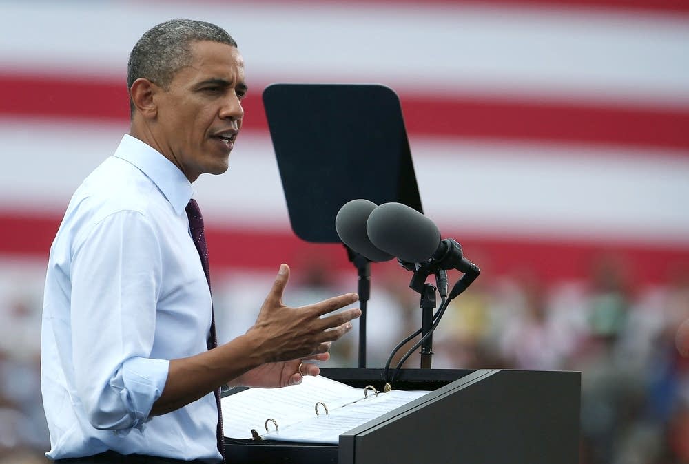 President Obama in Norfolk, Va.