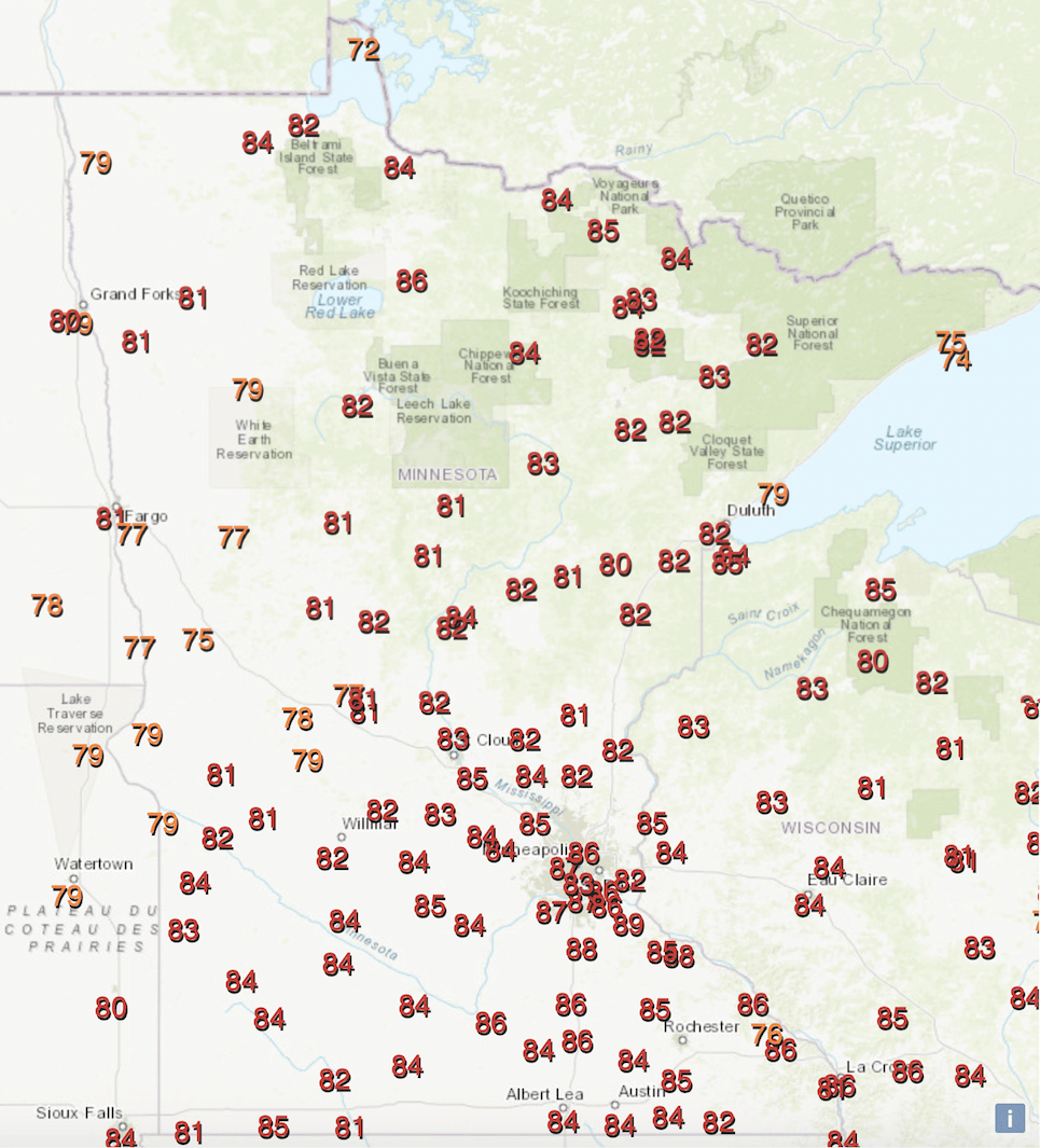 tue highs reported