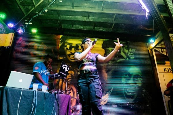 Tailor Briann. The "Can I Kick It?" 50 Years of Hip-Hop celebration took place at Pimento in Minneapolis on Thursday, August 17.
