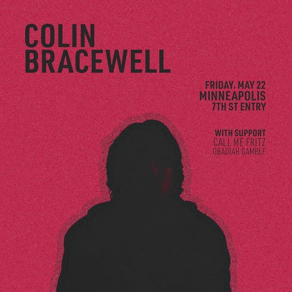 Colin Bracewell May 2026 Tour Poster