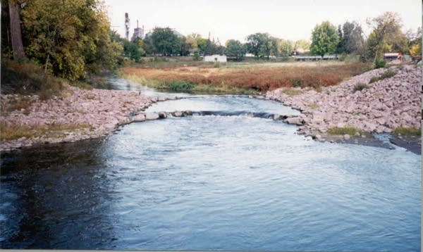 After dam was removed