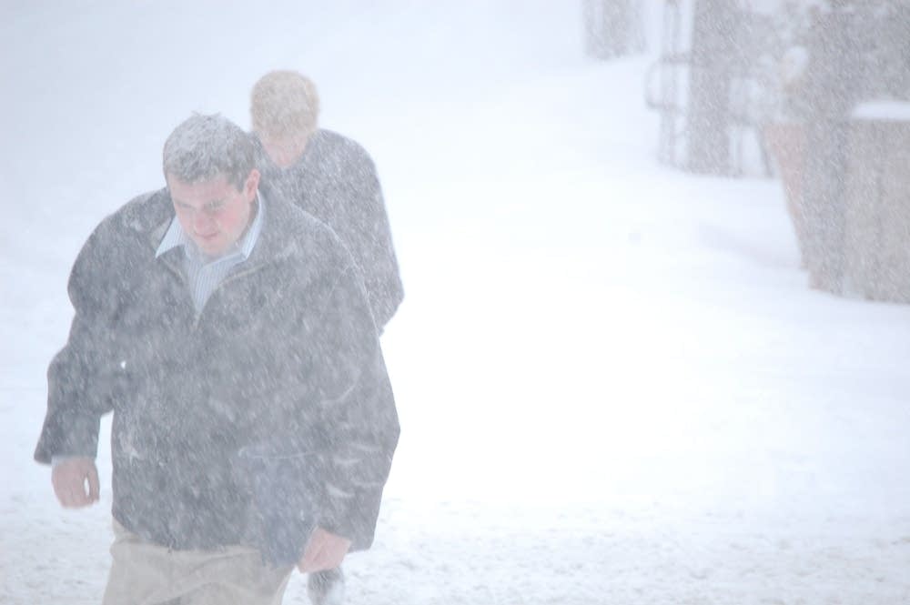 Snow battle