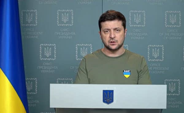 Ukrainian President Volodymyr Zelenskyy