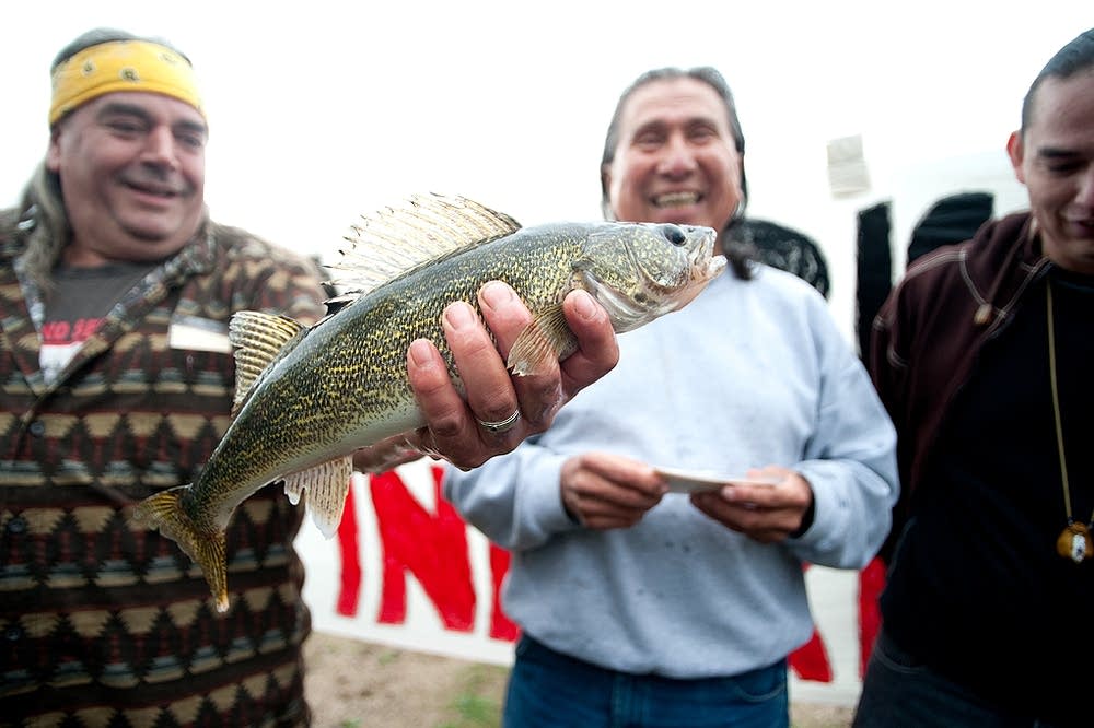 Fishing protest