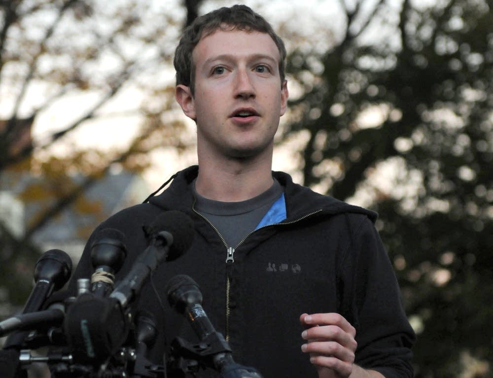 Facebook CEO Mark Zuckerberg