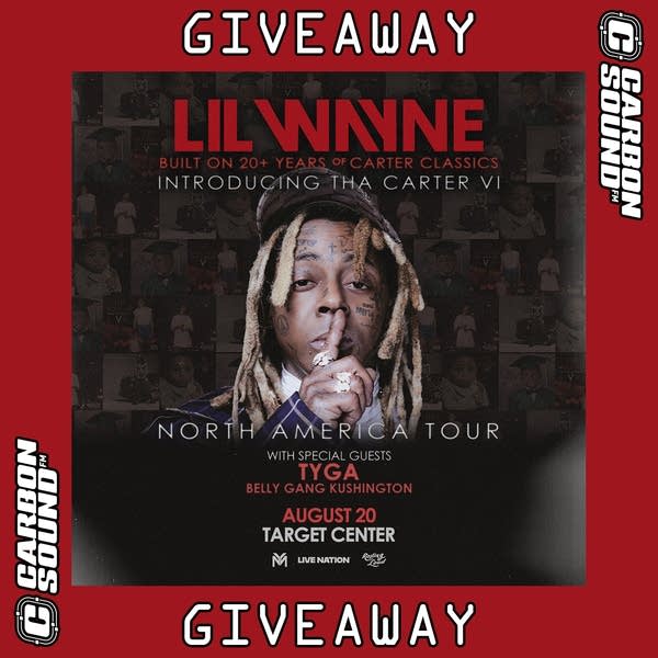 Lil Wayne will perform at Target Center in Minneapolis on Wednesday, Aug. 20.