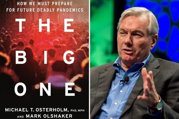 A side by side of a book and author.