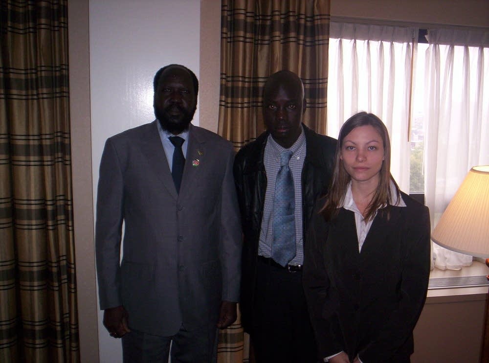 Meeting the President