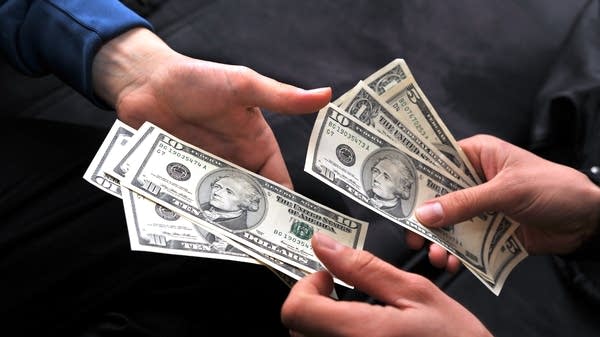 Since the war started, investors have been wanting dollars even more than usual. But they're not as thrilled about the stability of U.S. Treasurys.