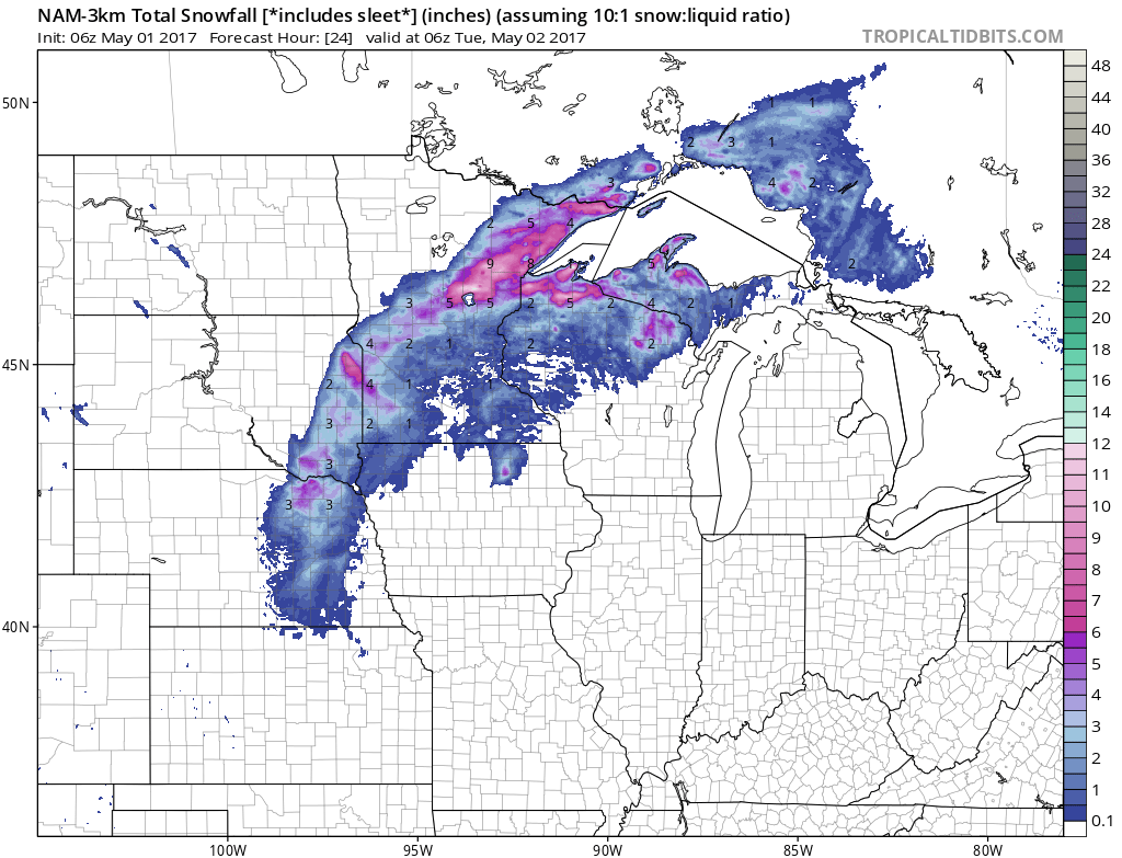 5 1 nam 3k snow