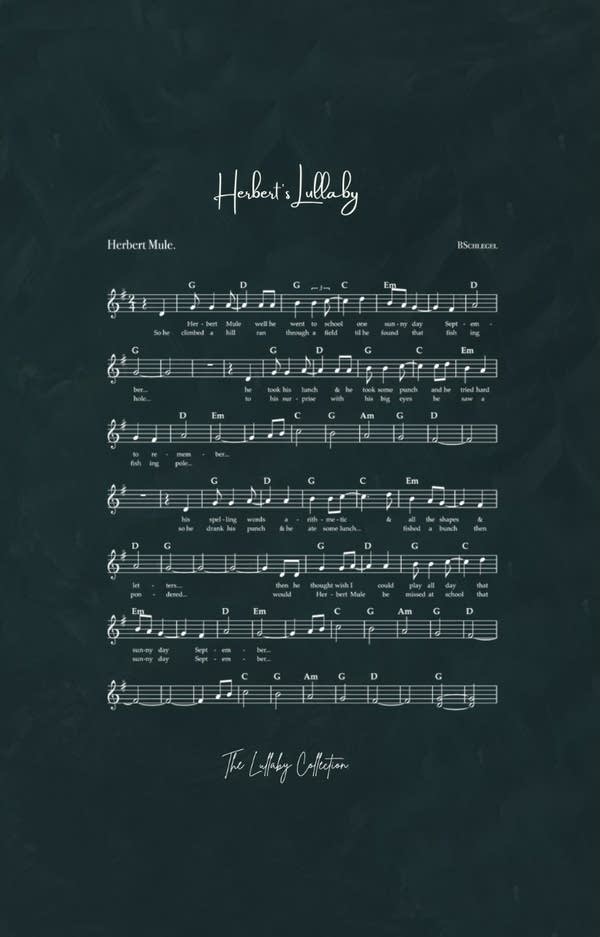 A page from a music book.