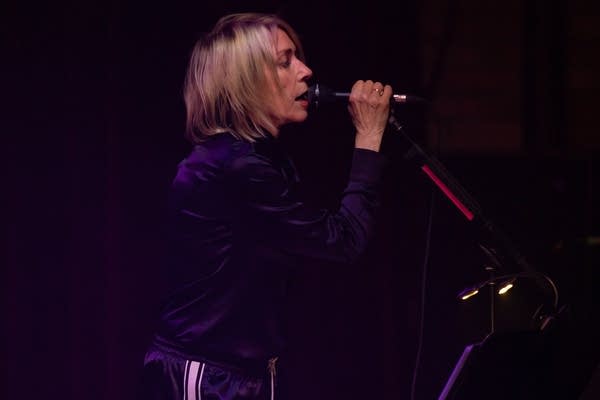 Kim Gordon performed with Infinite River at Fine Line on Friday, June 7. 