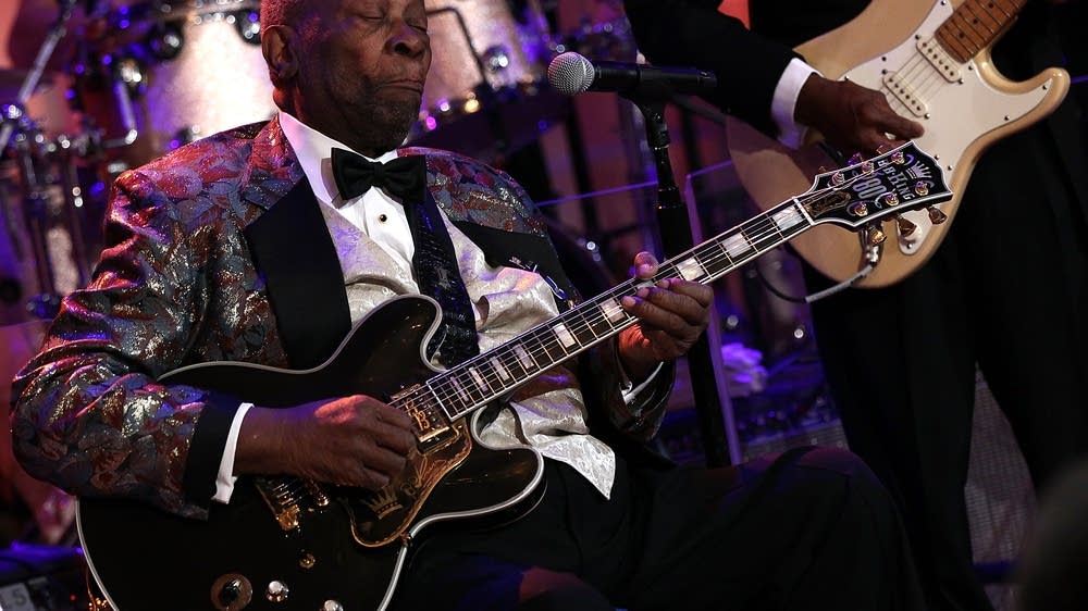 B.B. King, Mick Jagger, Trombone Shorty, Buddy Guy belt blues with