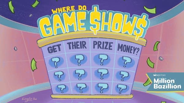 Where do game shows get their prize money?