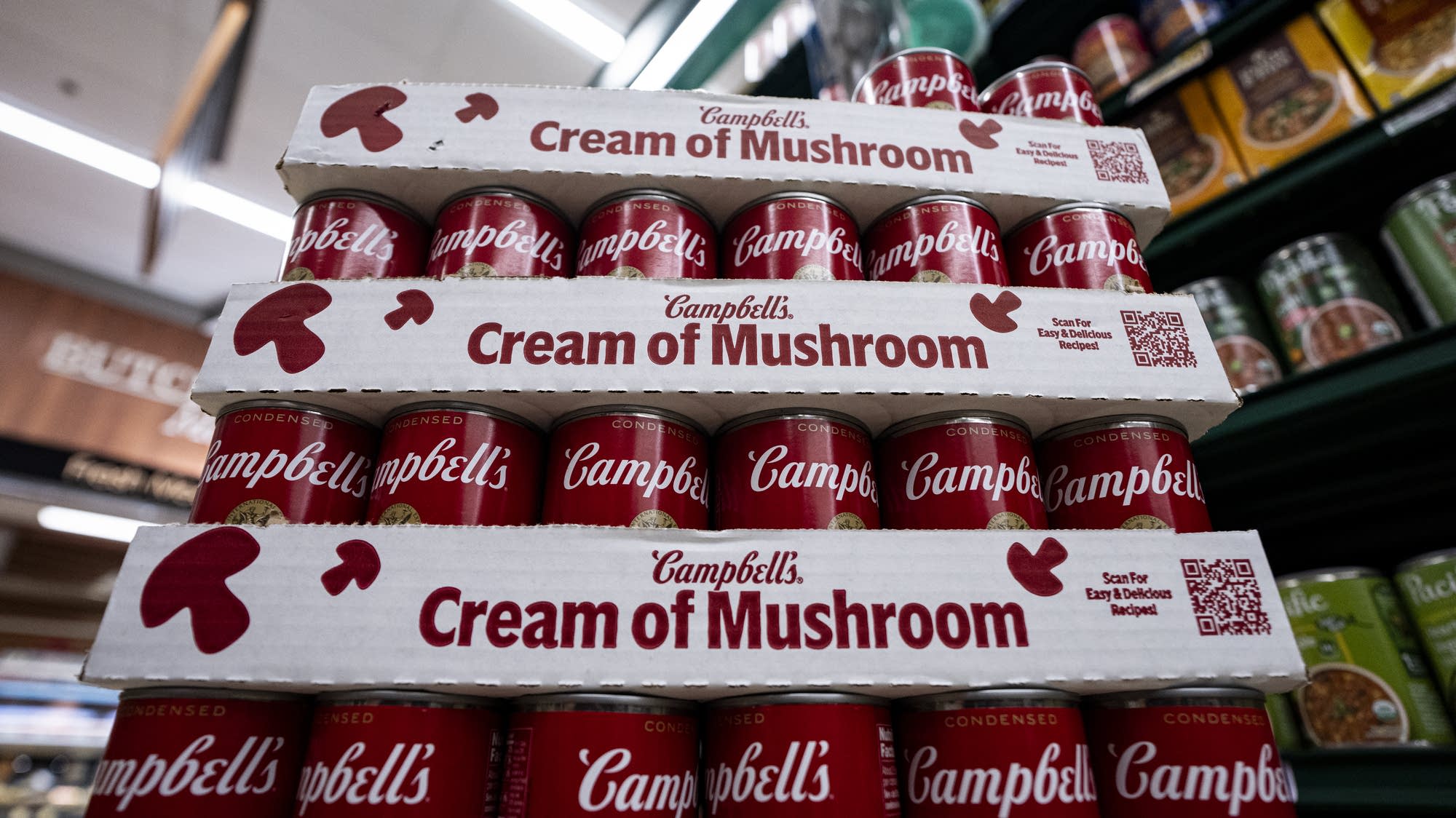 One bright spot for Campbell's: People are using soups to cook from 