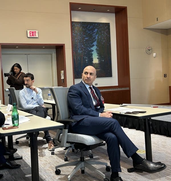 Neel Kashkari at conference