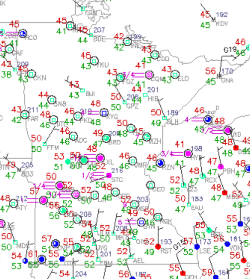 Record lows tied as cool stretch continues