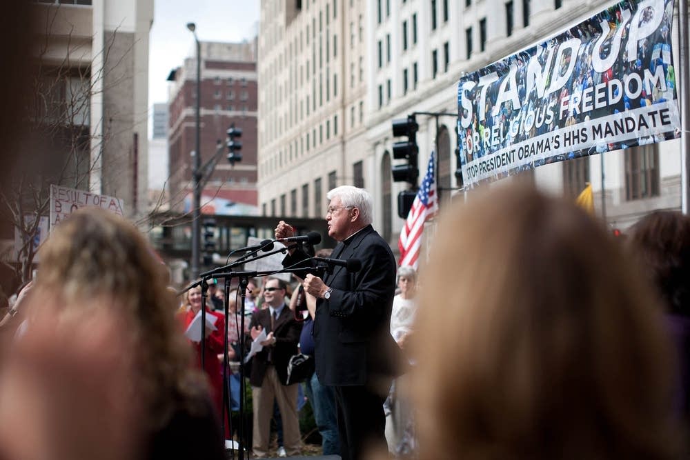 Rally against Health and Human Services mandate