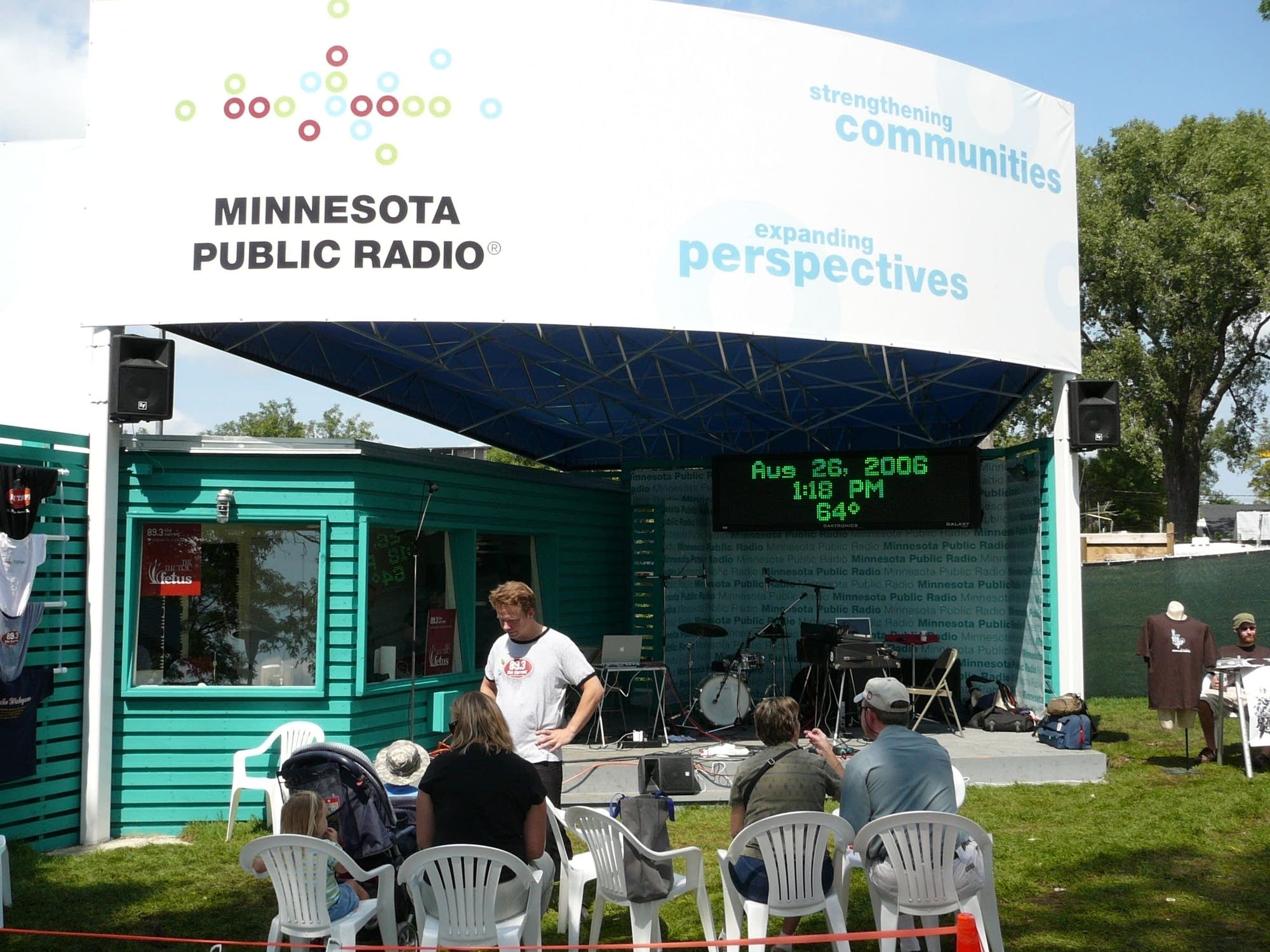 MPR booth in 2006