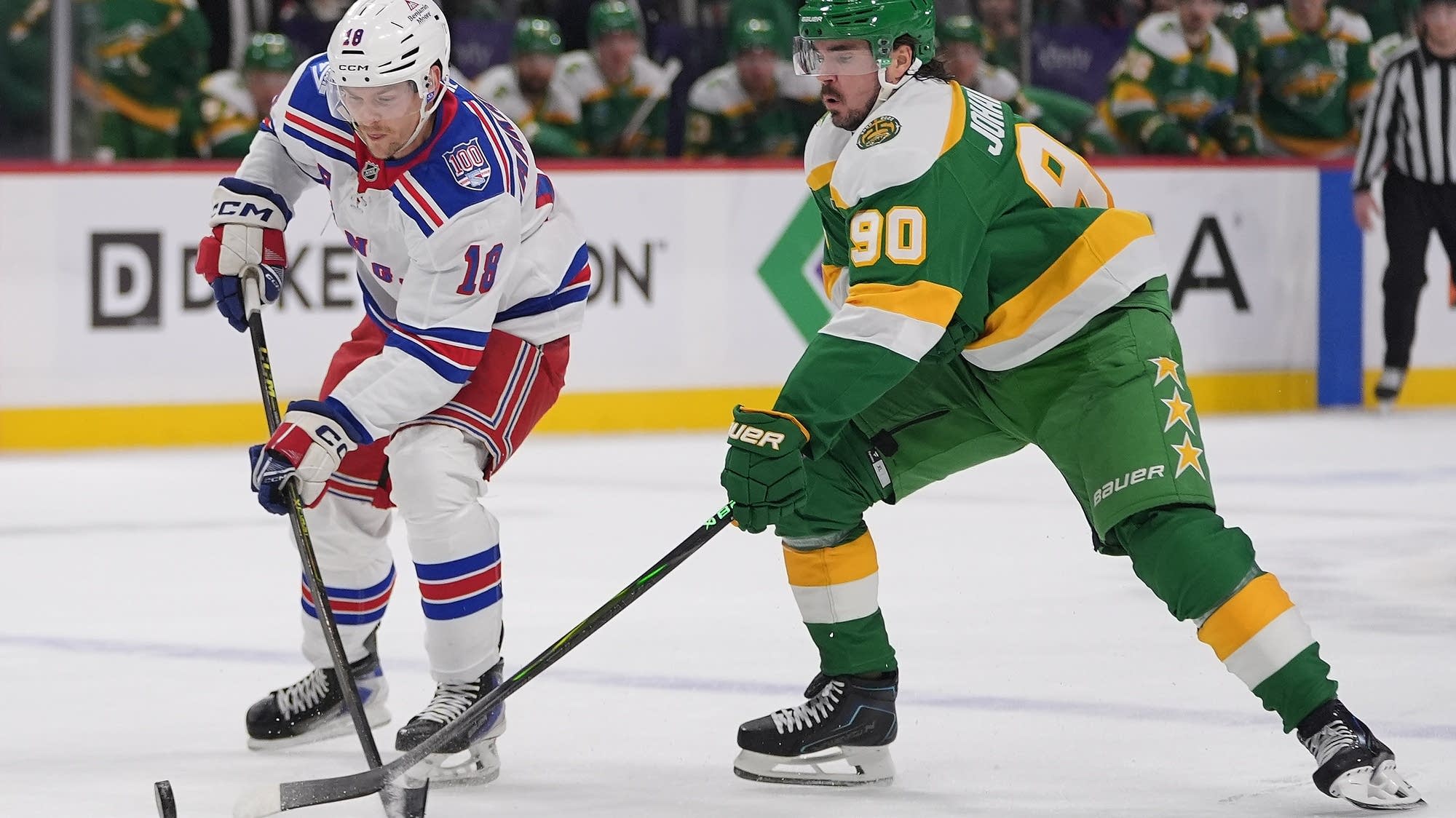 N.Y. Rangers beat Minnesota Wild 4-2