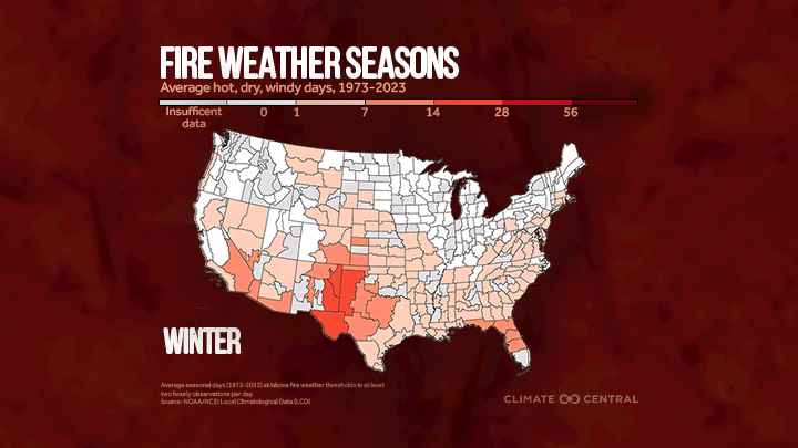 Fire season changes