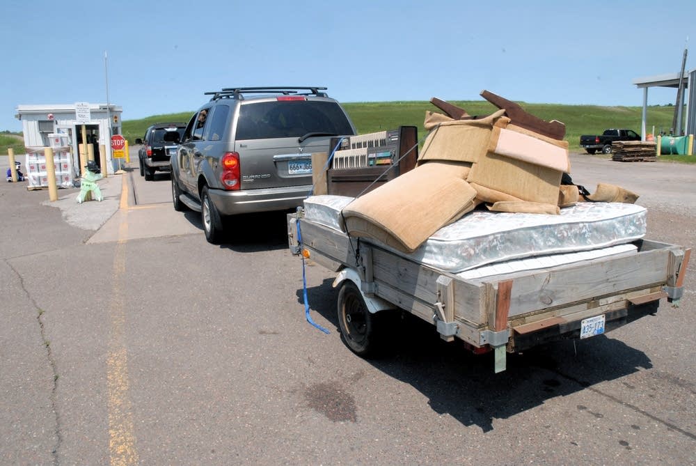NE Minn. now dealing with a flood of trash Minnesota Public Radio News