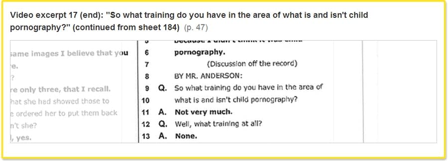 So what training do you have...
