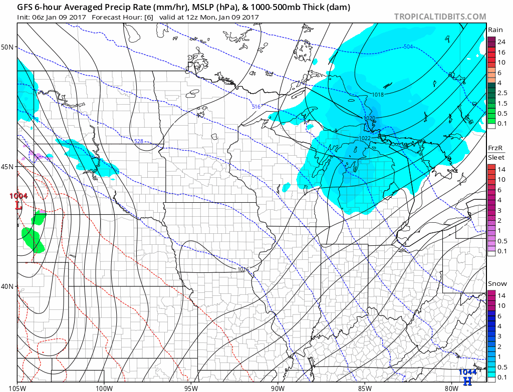 Nuisance snows, slick roads; January thaw in sight