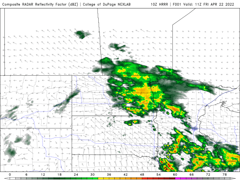 Friday precip