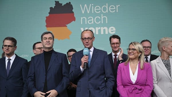 Conservatives win German election