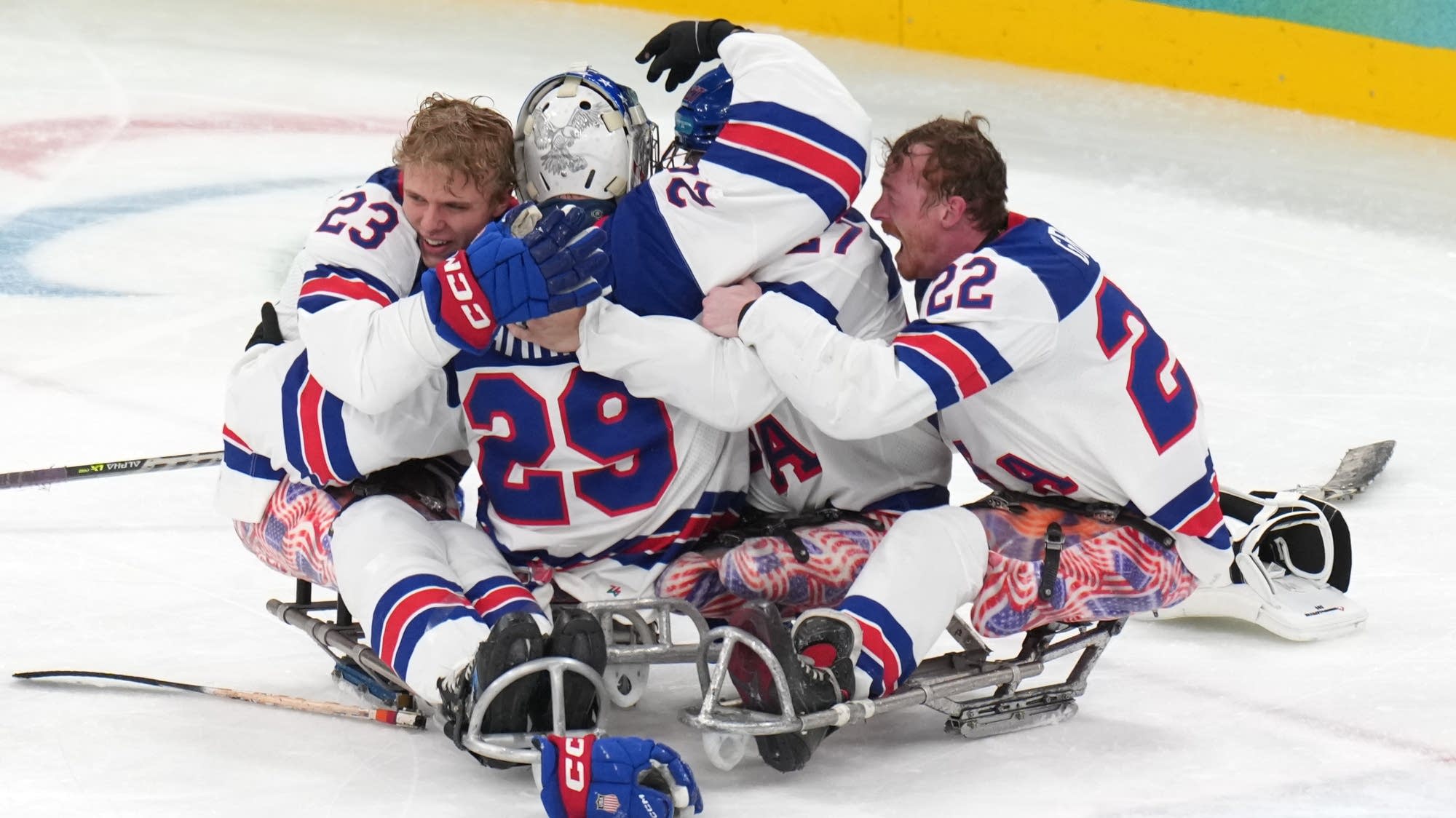 U.S. beats Canada in Para ice hockey for gold