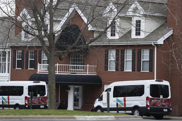 Ambulances are on site to evacuate residents of Meridian Manor