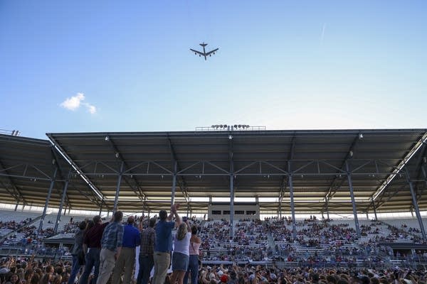 Close call between a B-52 bomber and a commercial jet over North Dakota puts focus on small airports