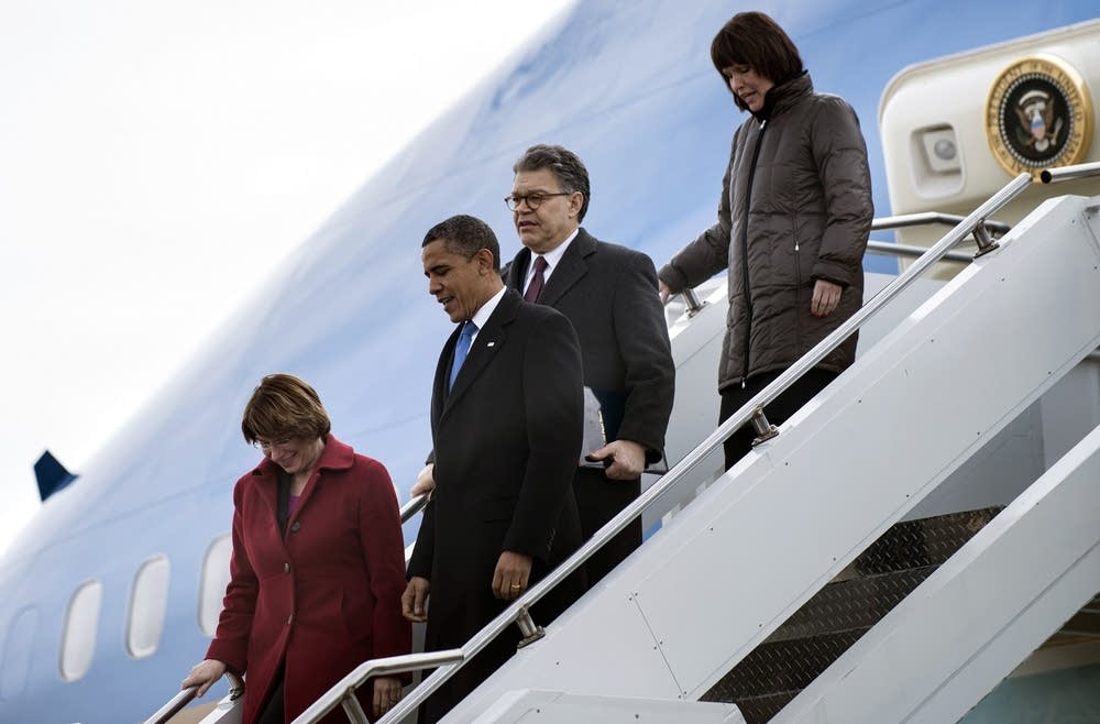 Minnesota Democrats with Obama
