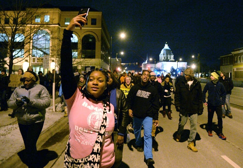 March up University Avenue