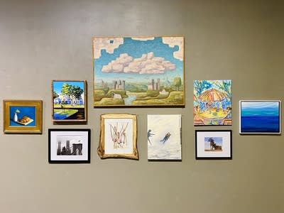 Art on a wall