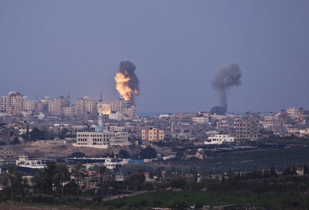 Israel Launches Airstrikes On Gaza