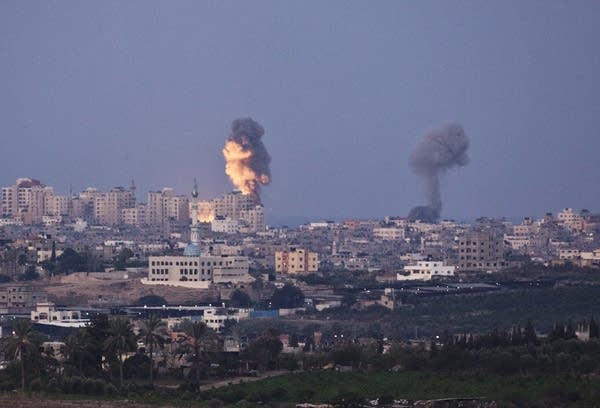 Israel Launches Airstrikes On Gaza