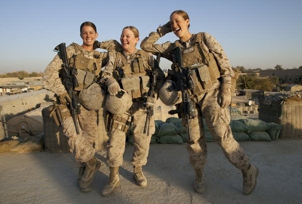 Female Marines Take On Challenges in Afghanistan