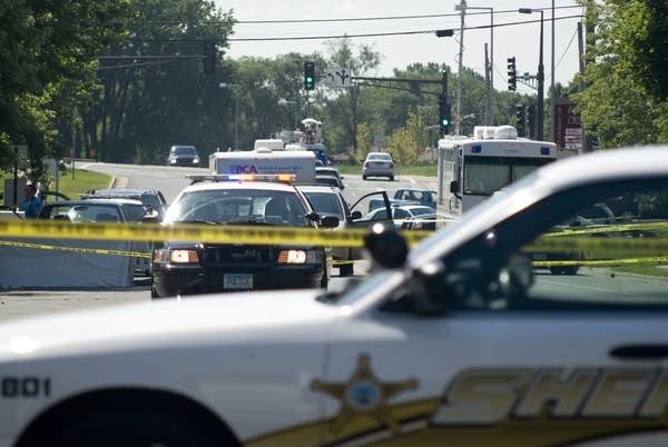 Cottage Grove scene of the shooting