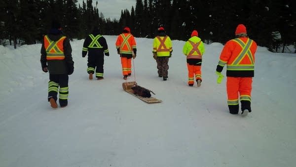 Ontario man finishes 300-mile trek carrying an oxygen tank and his grief