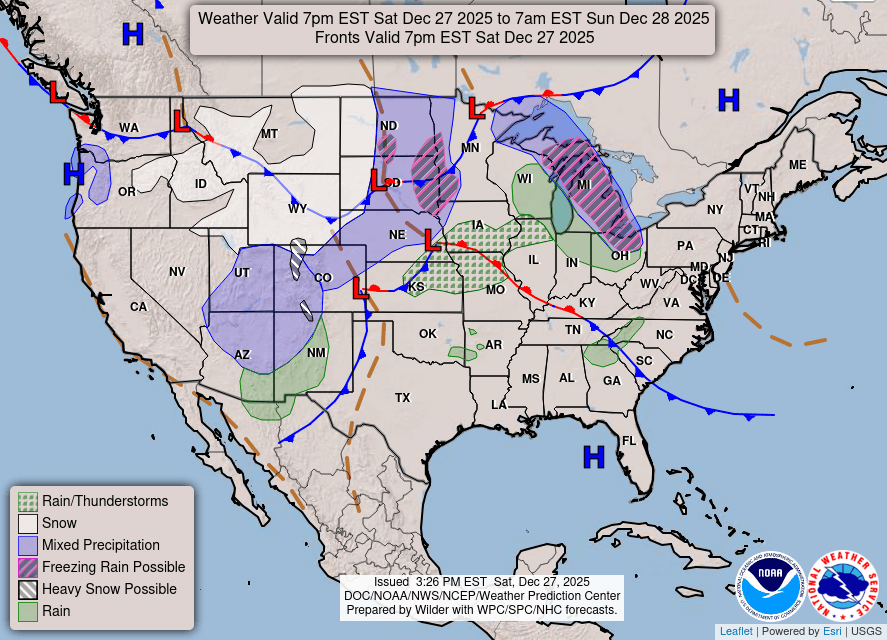 Surface analysis for Sunday