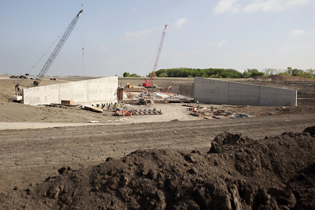 FargoMoorhead diversion project construction picks up pace MPR News