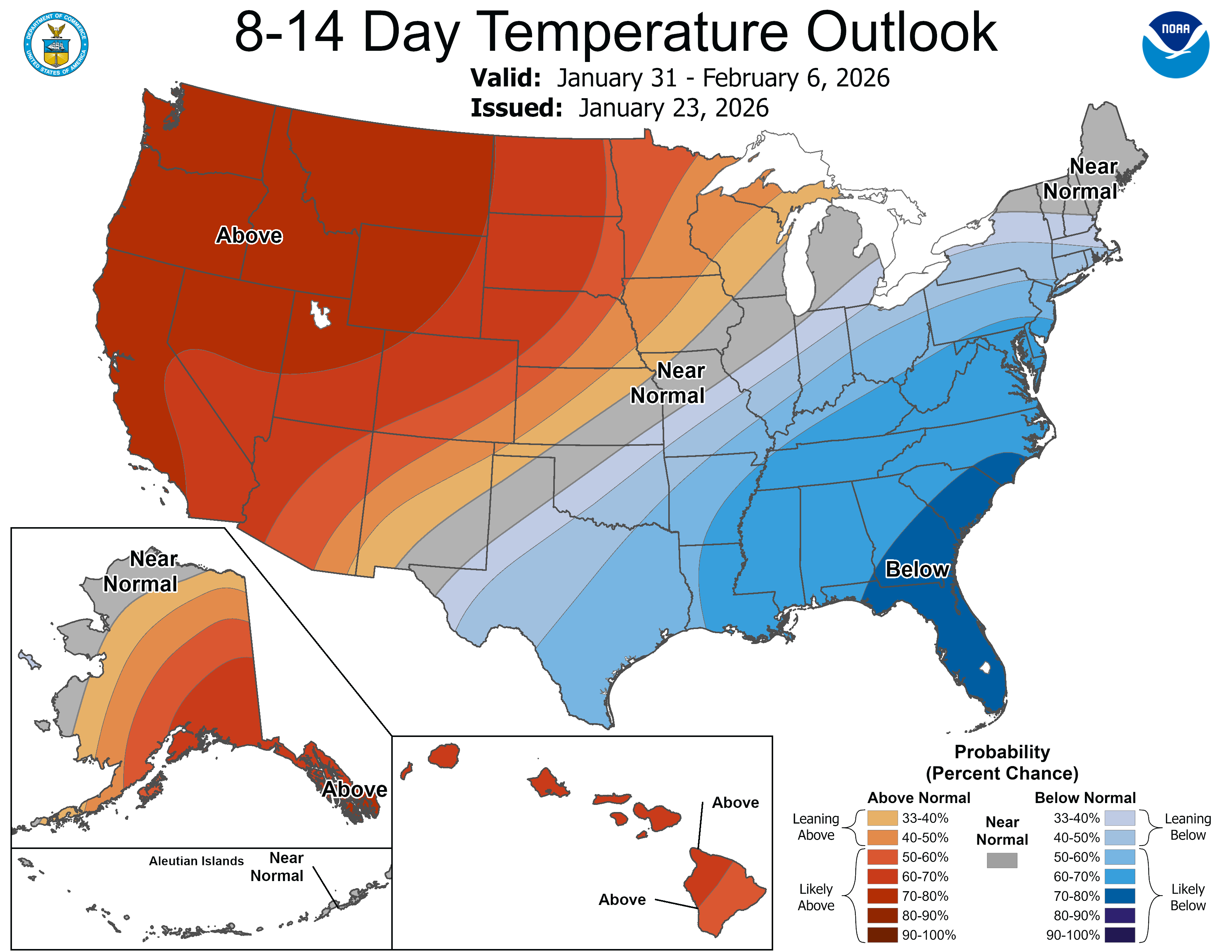 8-14 day temperature outlook