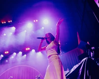 Devon Gabriella performing on stage