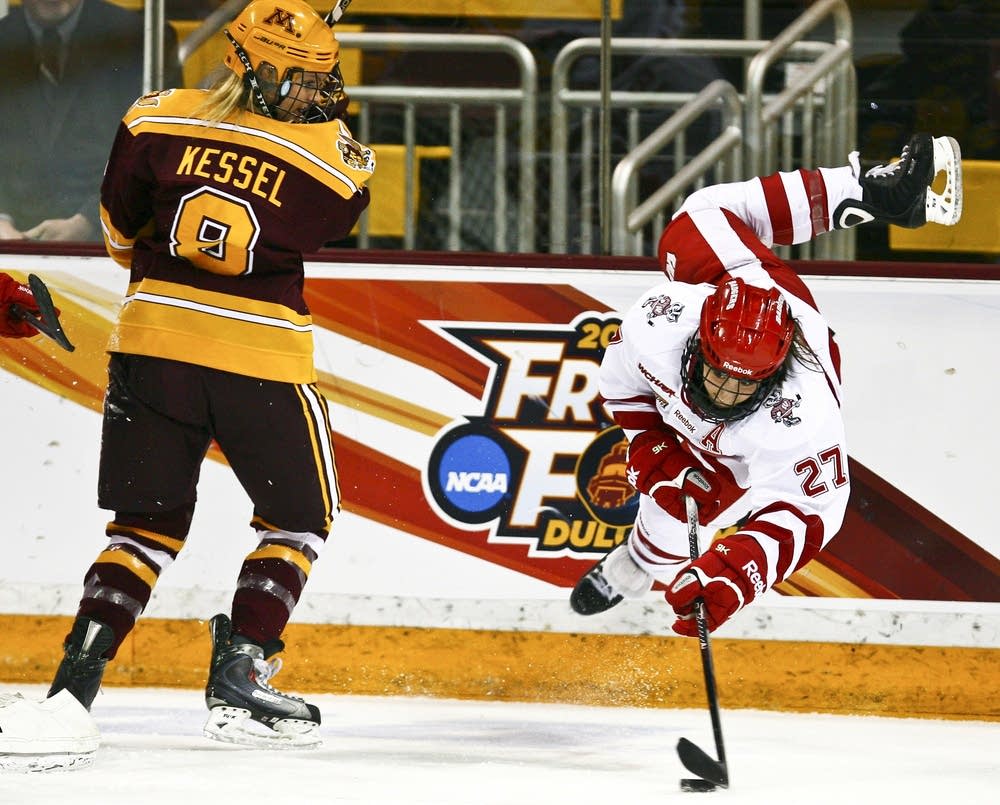 Wisconsin left wing Carolyne Prevost