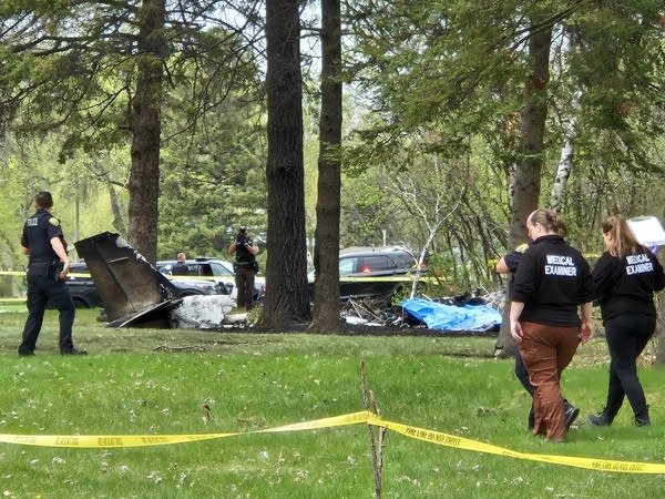 Two dead, including Fargo state representative, in small-engine plane crash near Crystal Airport
