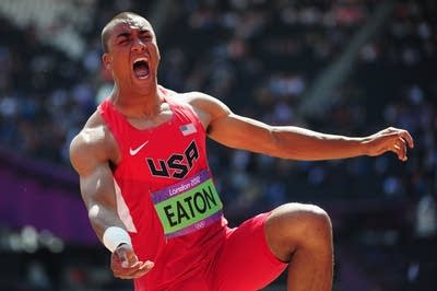 Ashton Eaton of the United States